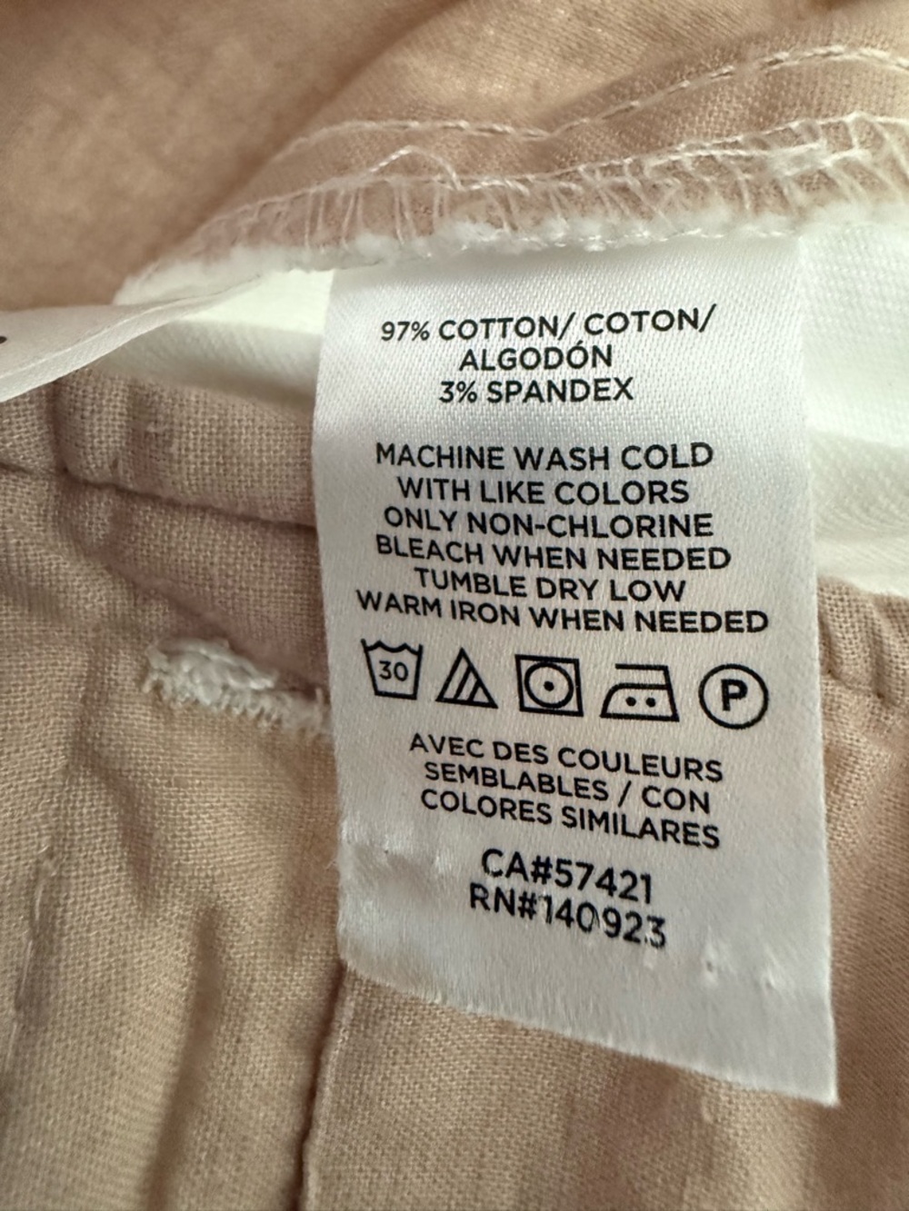 LOFT White Twill Shorts Size 2 NWT 4” Inseam Summer Classic Clean Look 🤍 - Picture 13 of 13